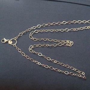 Origami Owl 30" Silver Necklace